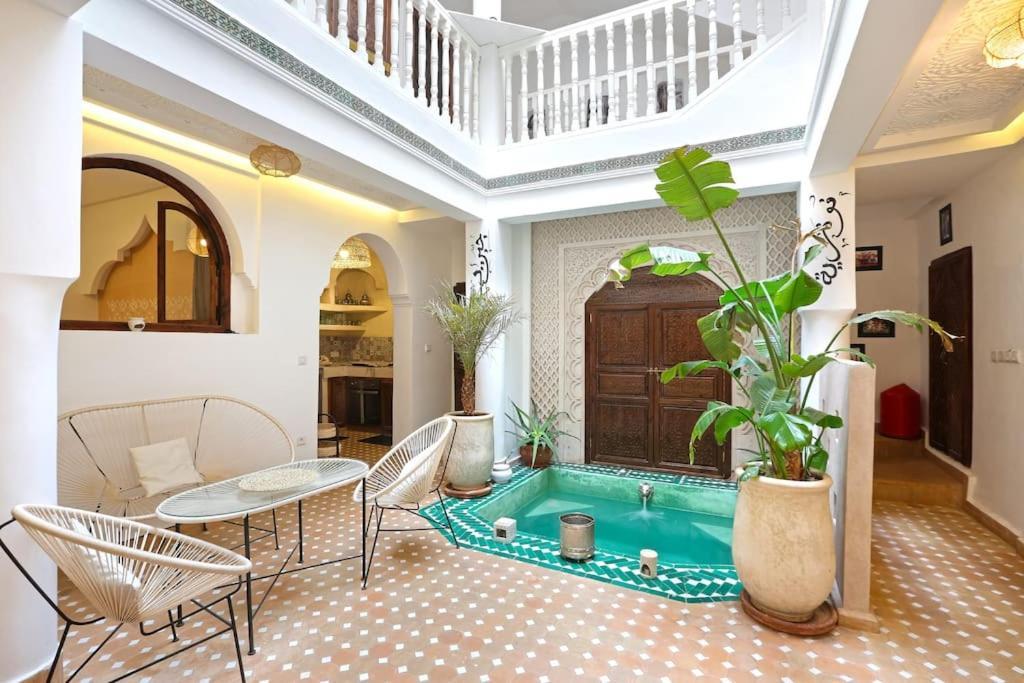 Riad El Khir En Centre Ville Rooftop Et Bassin مراكش المظهر الخارجي الصورة