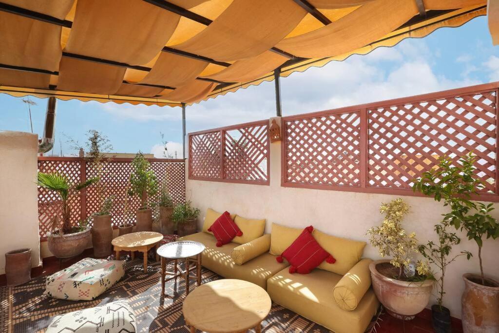 Riad El Khir En Centre Ville Rooftop Et Bassin مراكش المظهر الخارجي الصورة