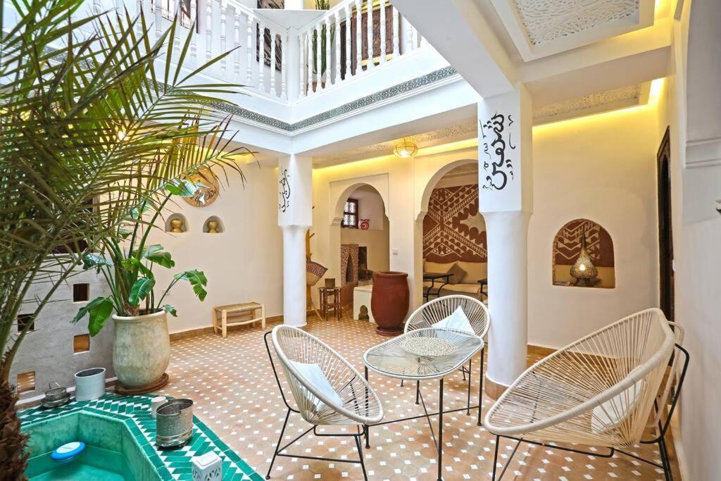 Riad El Khir En Centre Ville Rooftop Et Bassin مراكش المظهر الخارجي الصورة